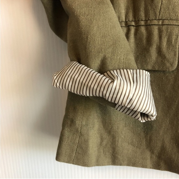 Harve Benard Khaki Women's Blazer - Picture 4 of 10